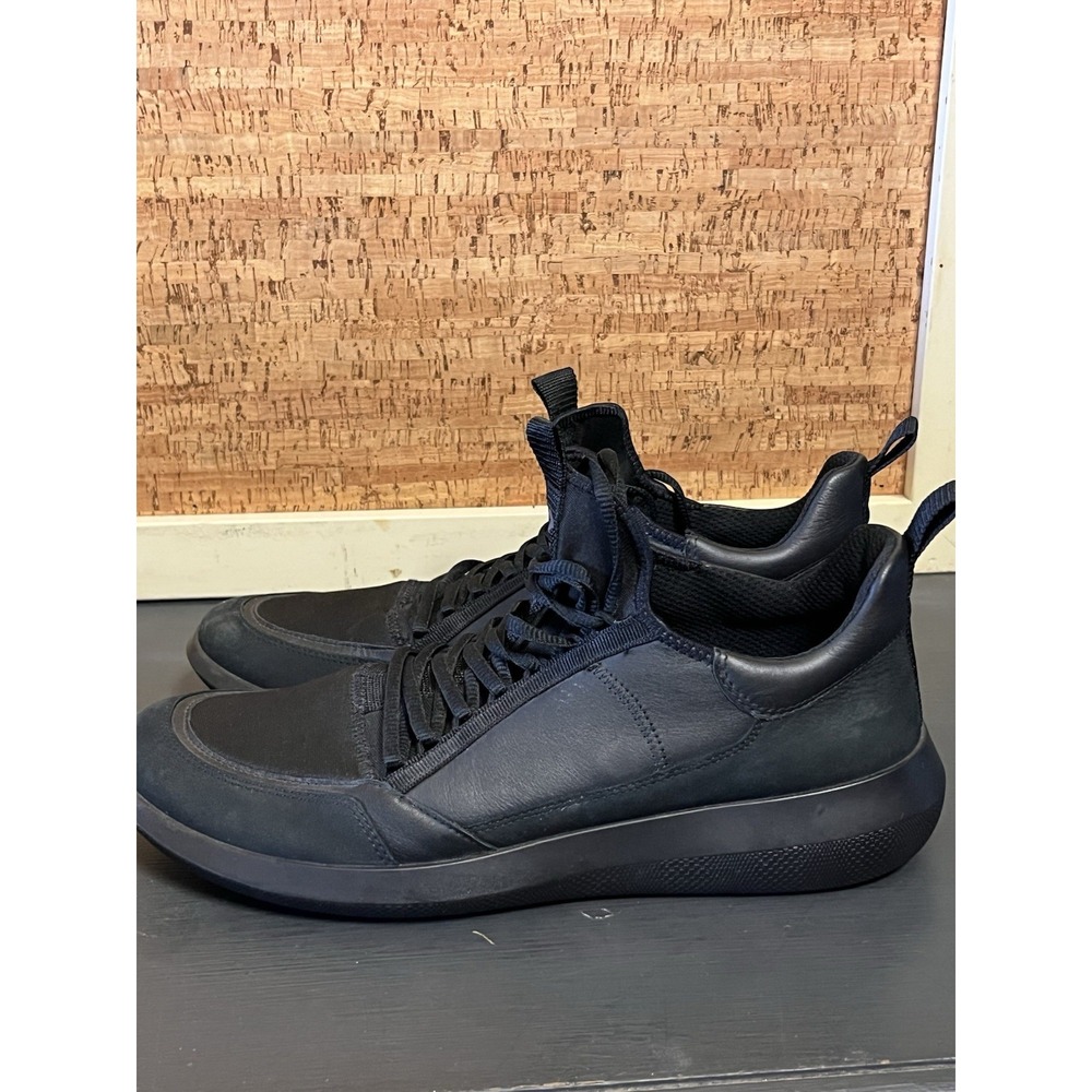 ECCO Mens SCINAPSE Sneakers Night Sky Marine Us: 10.5 -11 Eu 45 Worn Once - Picture 3 of 9